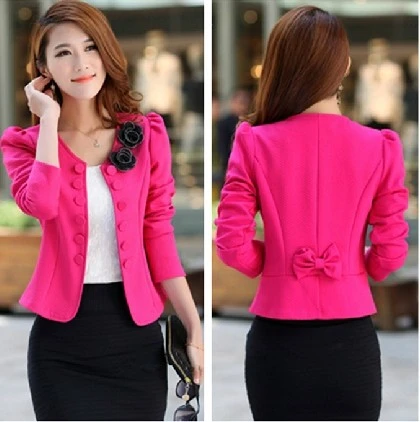 Casual temperament short coat