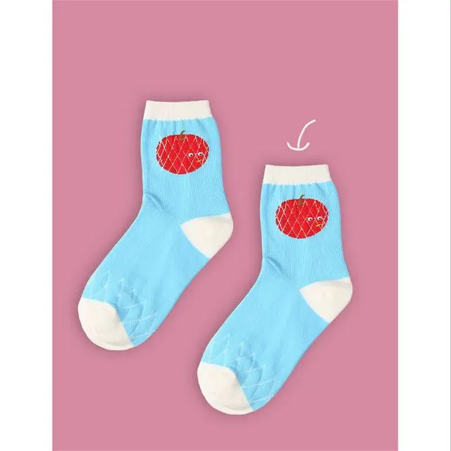 One Pair Fruity Socks
