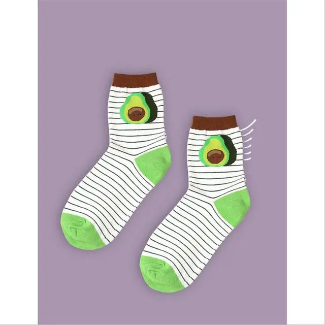 One Pair Fruity Socks