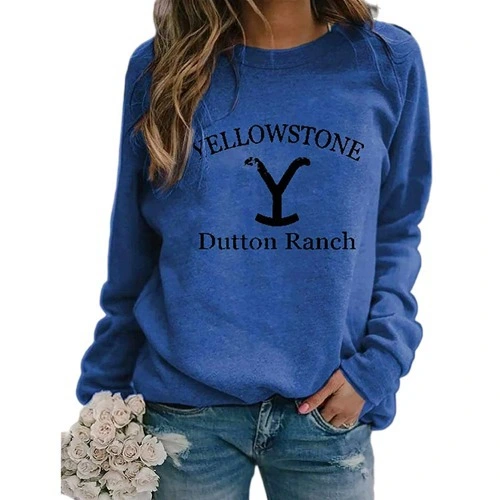 Women's printed sweater