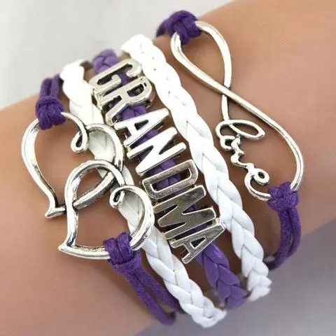 INFINITY LOVE GRANDMA BRACELET