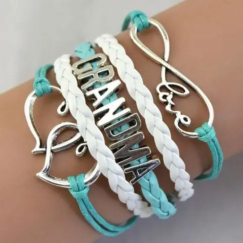 INFINITY LOVE GRANDMA BRACELET