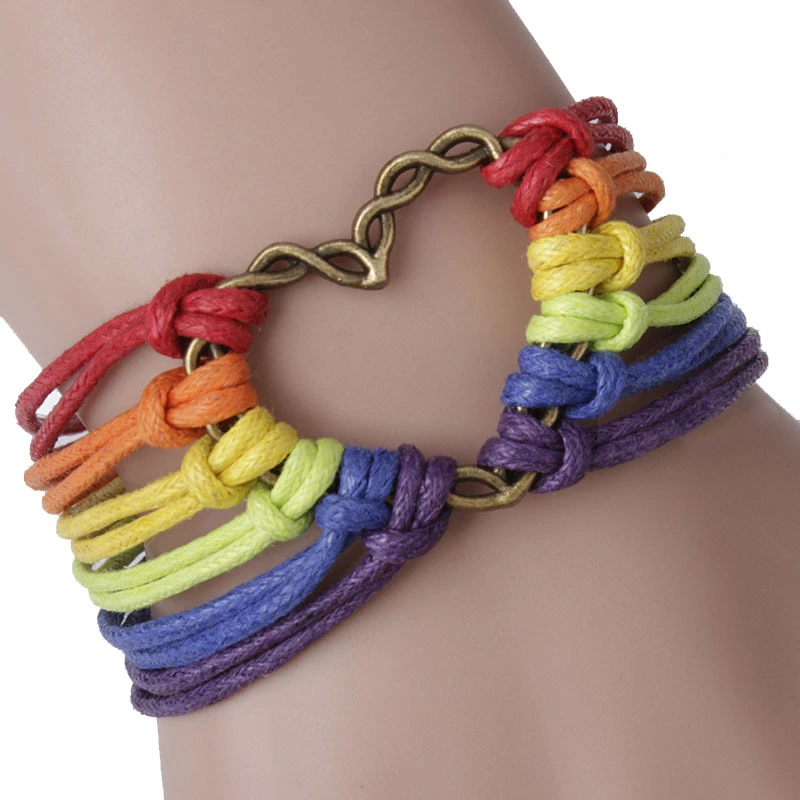 Six-color rainbow bracelet