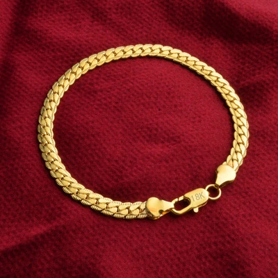 Gold Plated Silver Bracelet