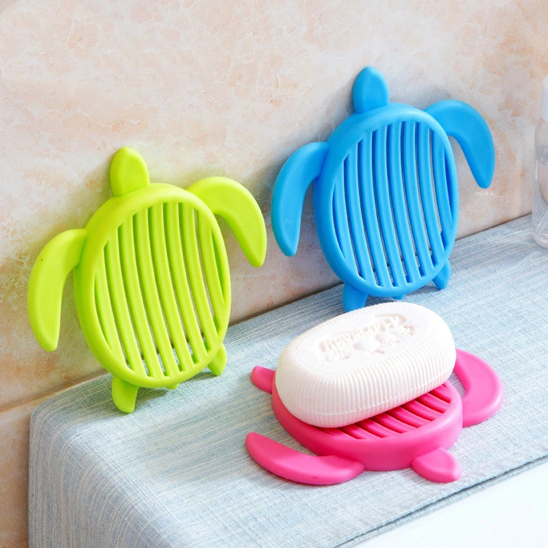 Creative tortoise bathroom soap holder