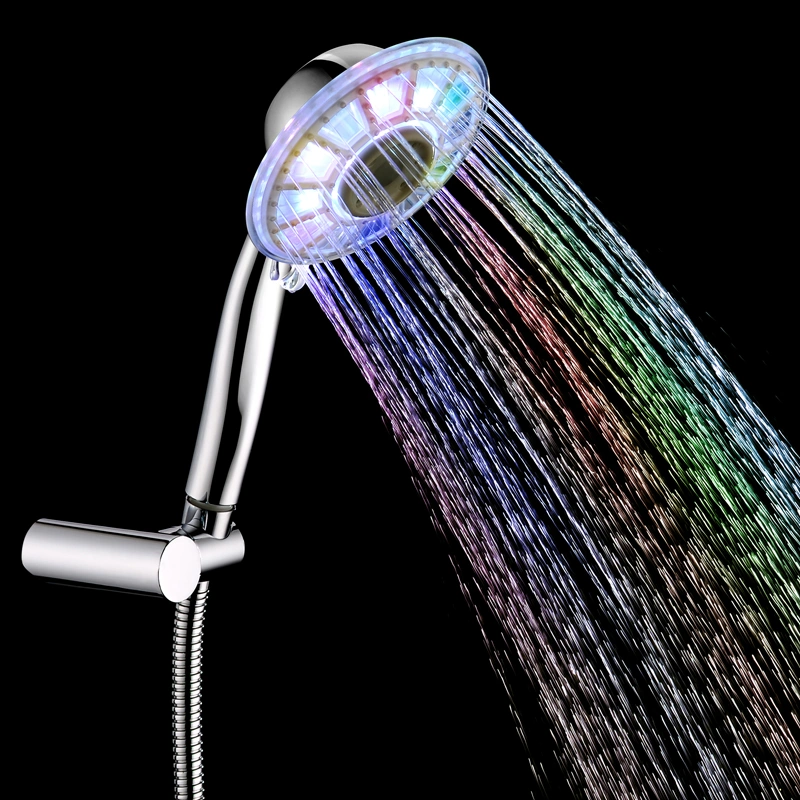 Multifunctional LED hand shower