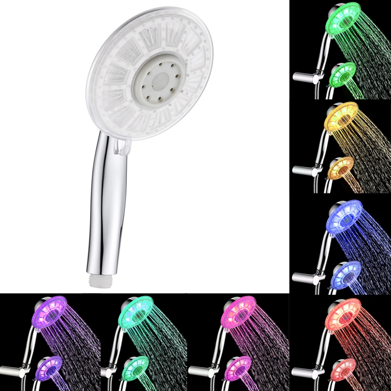 Multifunctional LED hand shower