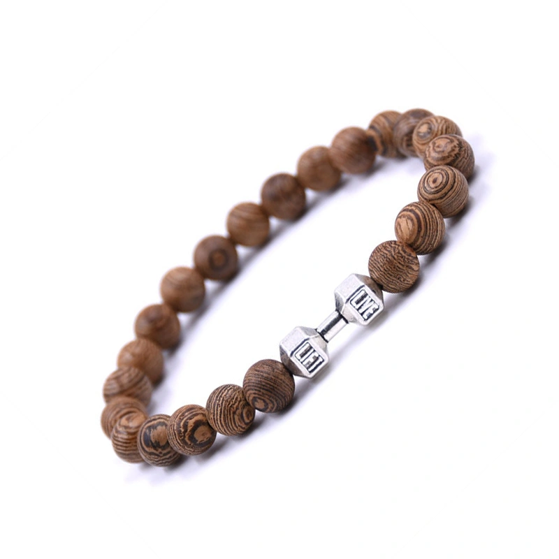 Chicken Wing Wooden Bracelet Beads Beaded Bracelet