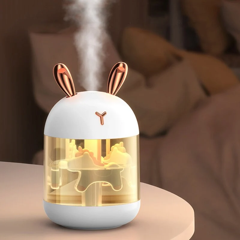 New USB Cute Mini night light fog humidifier