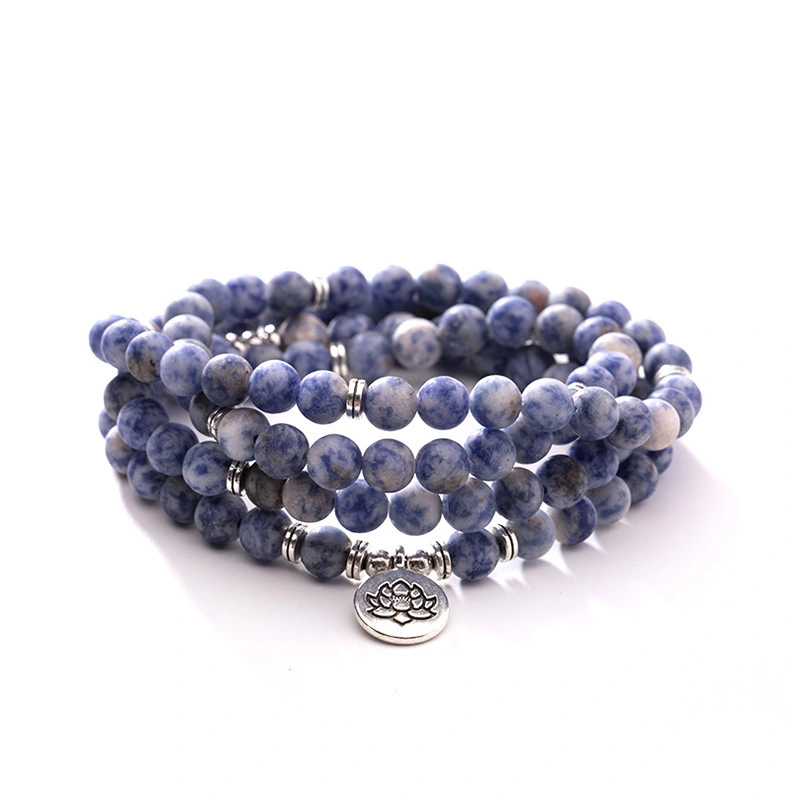 Natural blue point stone bracelet