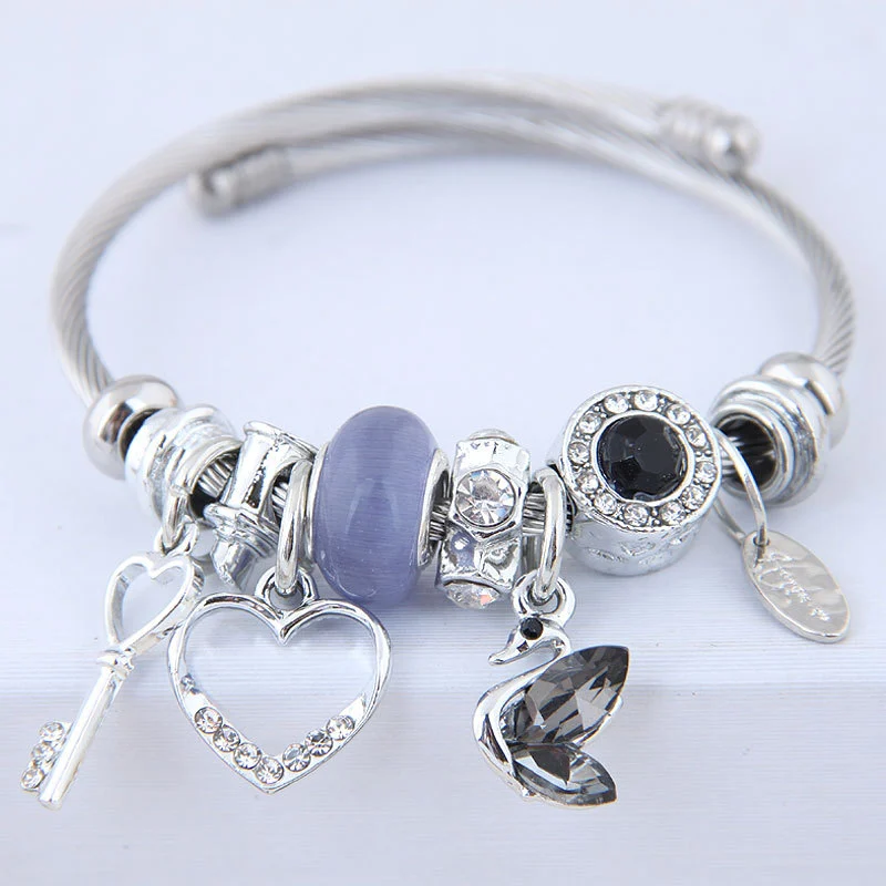 Metal Versatile Simple Multi-element Personality Bracelet