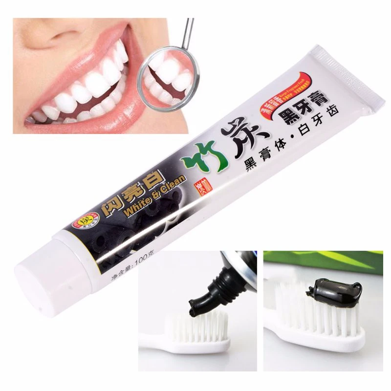 Bamboo Charcoal Toothpaste Whitening Black Toothpaste Charcoal Toothpaste Oral Hygiene Toothpaste