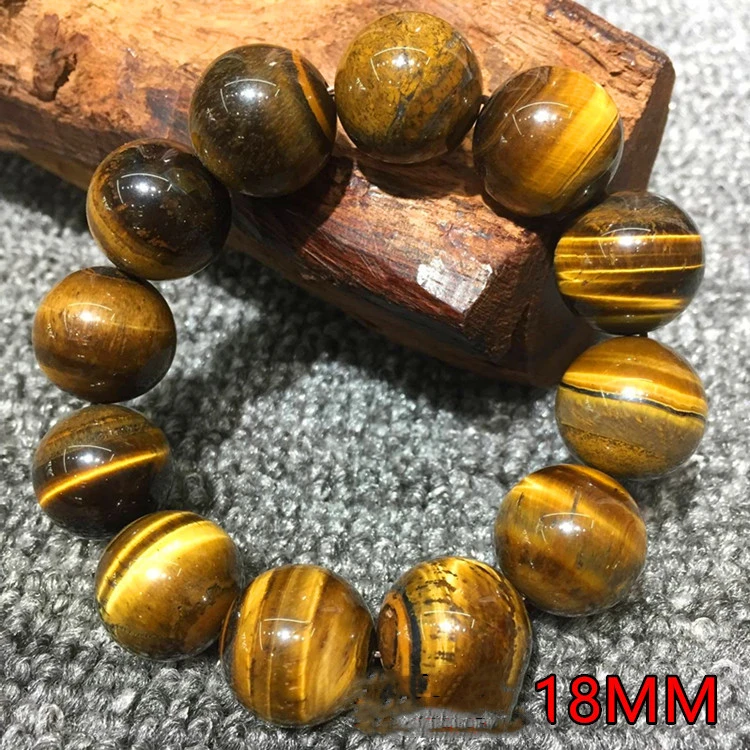 Natural tiger's eye stone brave bracelet