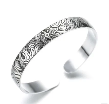 Bracelet Fleuri Argent