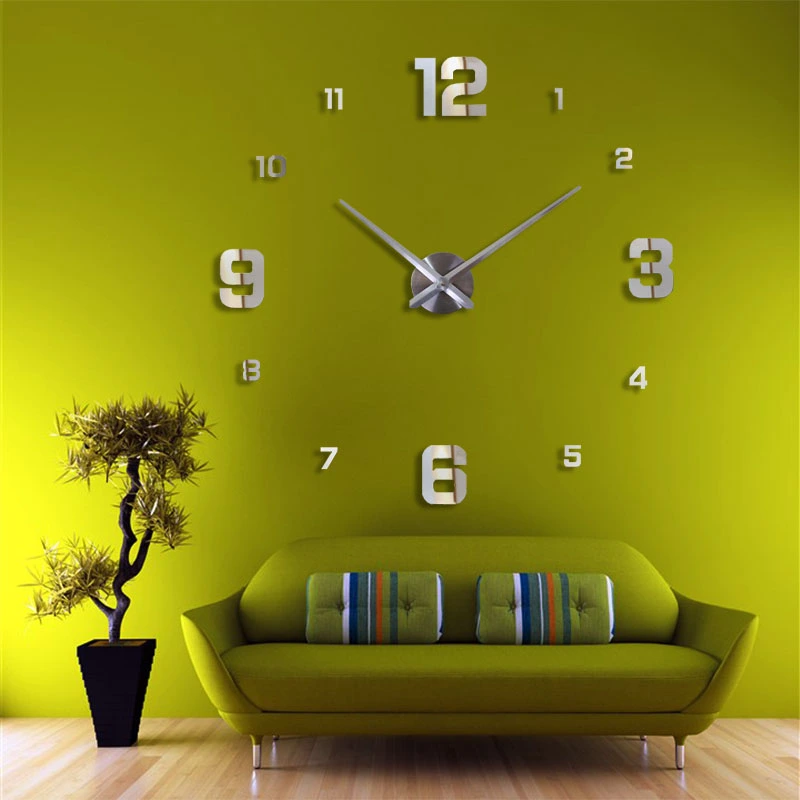 Living room large size European large size wall clock