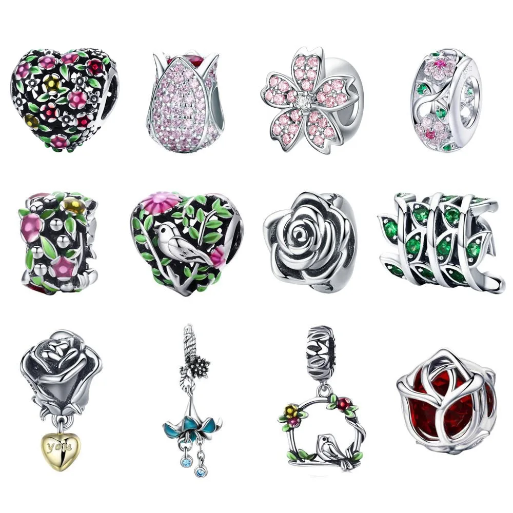 S925 Sterling Silver Platinum Plated Fittings