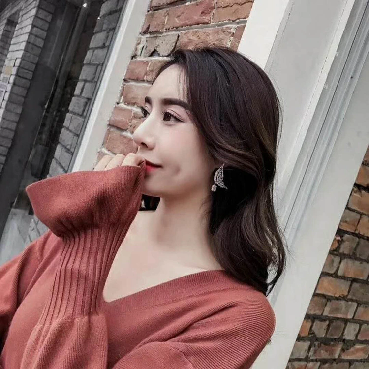 Asymmetrical wing earrings