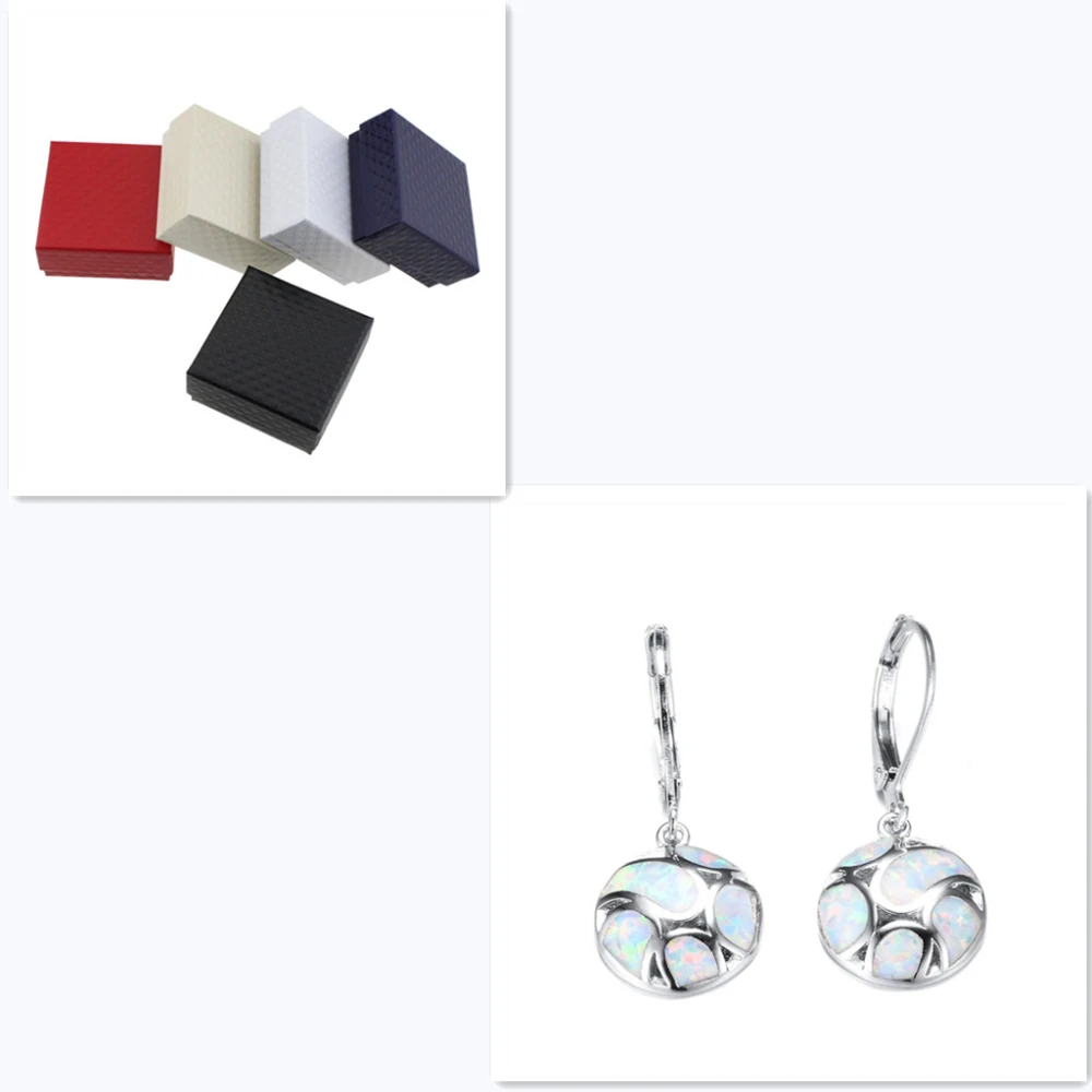 Exquisite earrings High-end gift box