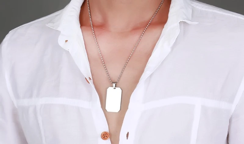 Stainless steel pendant