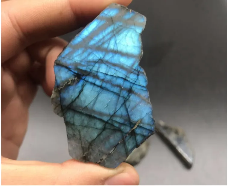 Natural Grey Moonstone Rough Stone Pieces