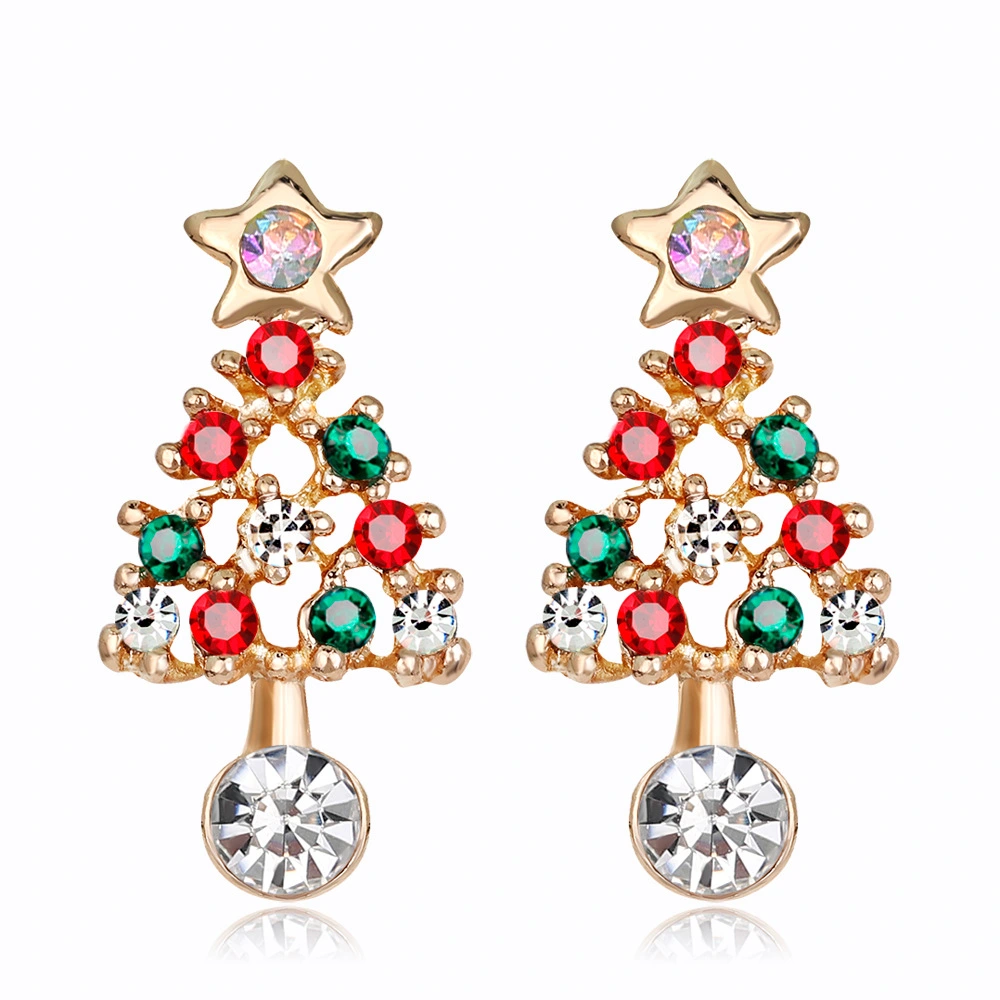 Christmas earrings jewelry