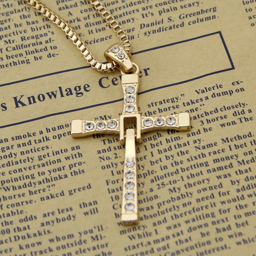 Dominic Toretto Cross Men's Necklace