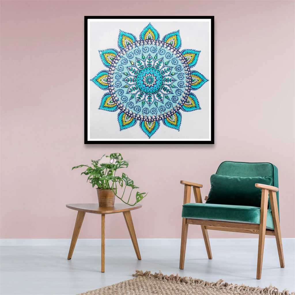 Diamond Painting Mandala Flower 5d Decorative Painting