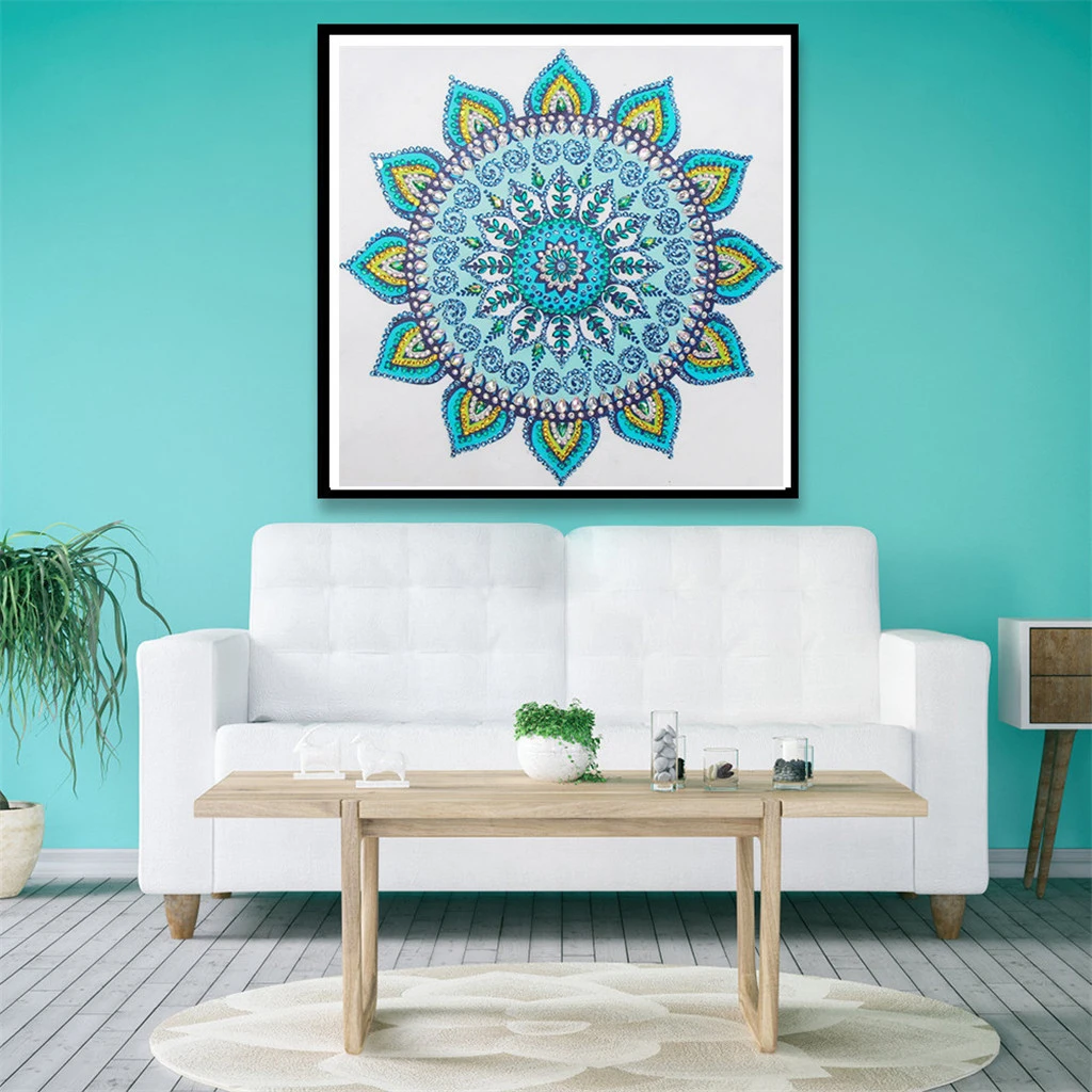 Diamond Painting Mandala Flower 5d Decorative Painting