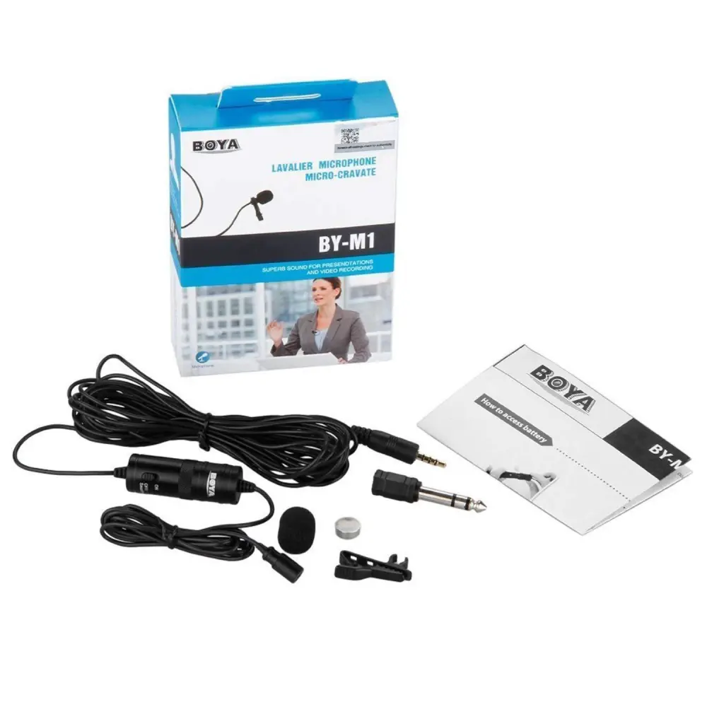 Lavalier Phone Camera Universal Microphone