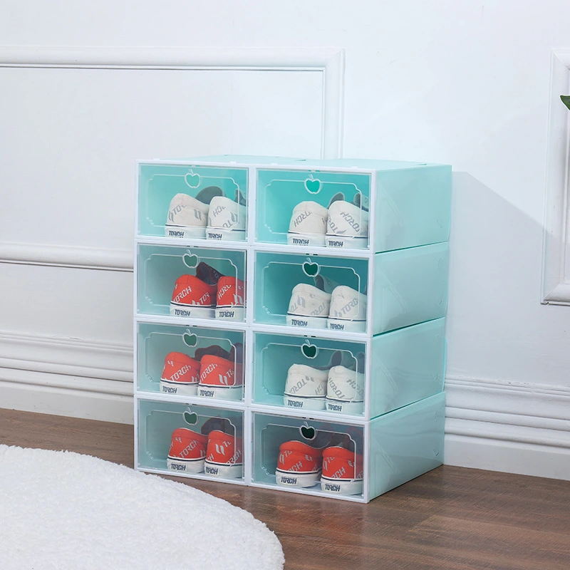Folding drawer shoe box