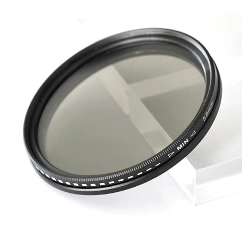 Adjustable filter camera filter multi-diameter mirror