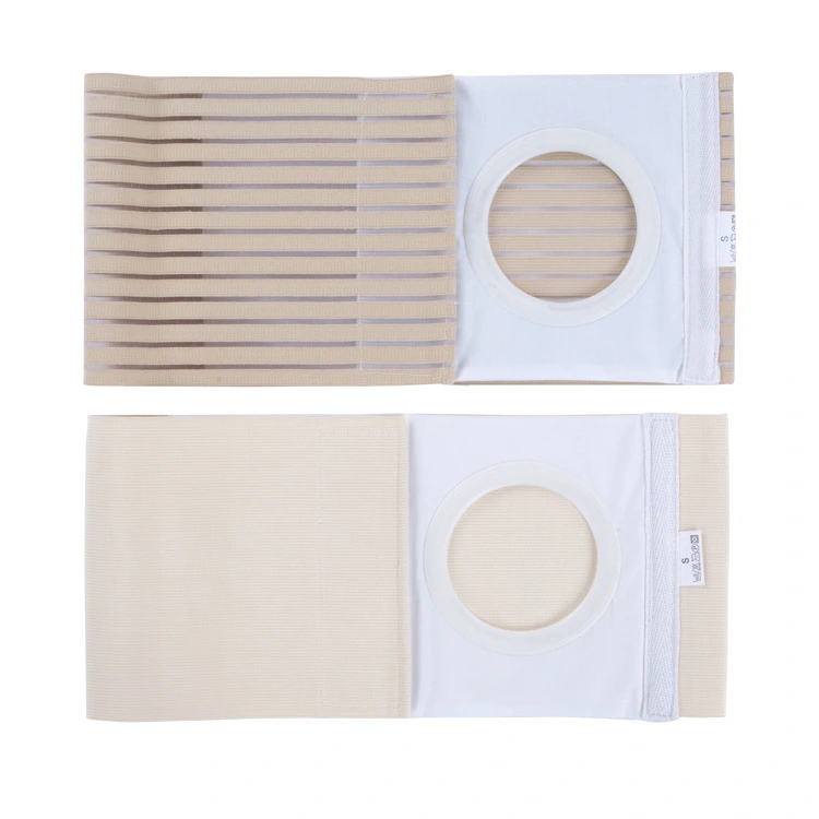 Medical opening 8cm stoma elastic abdominal belt