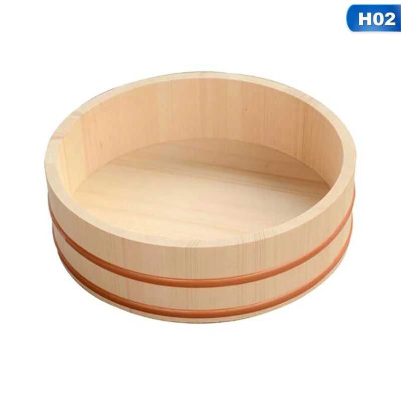 Japanese Commercial Bibimbap Wooden Basin