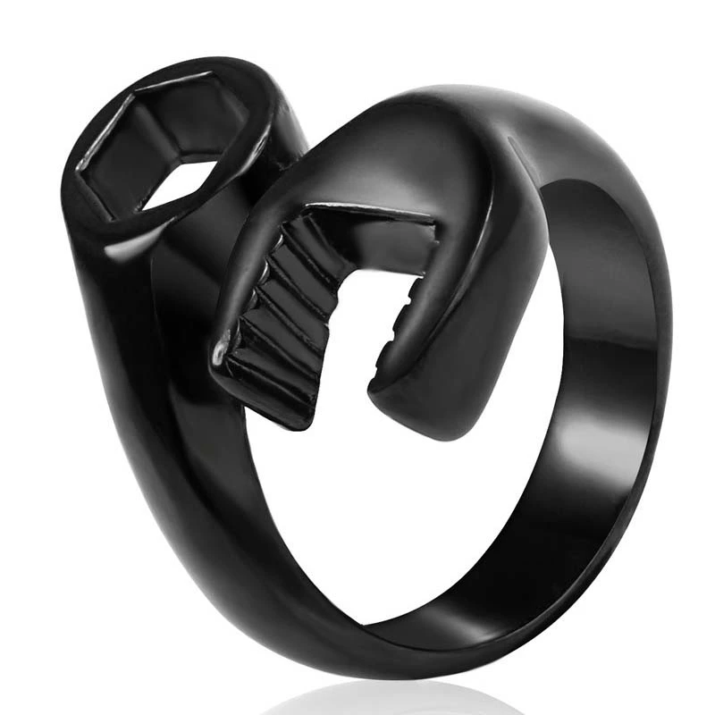 Fashion Creative Stainless Steel Wrench Ring