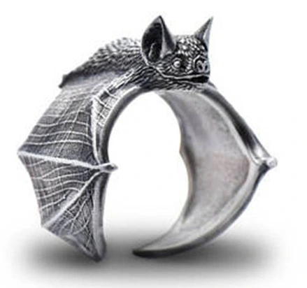 Retro Bat Ring Fashion Retro Style Adjustable Bat Ring