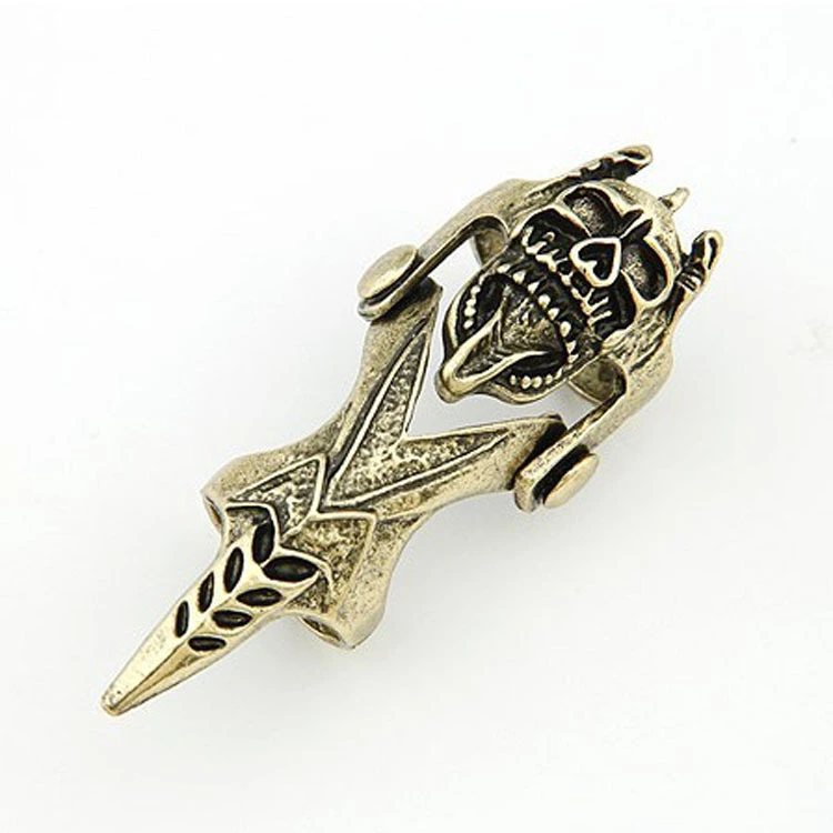 Non-mainstream Metal Retro Skull Joint Ring