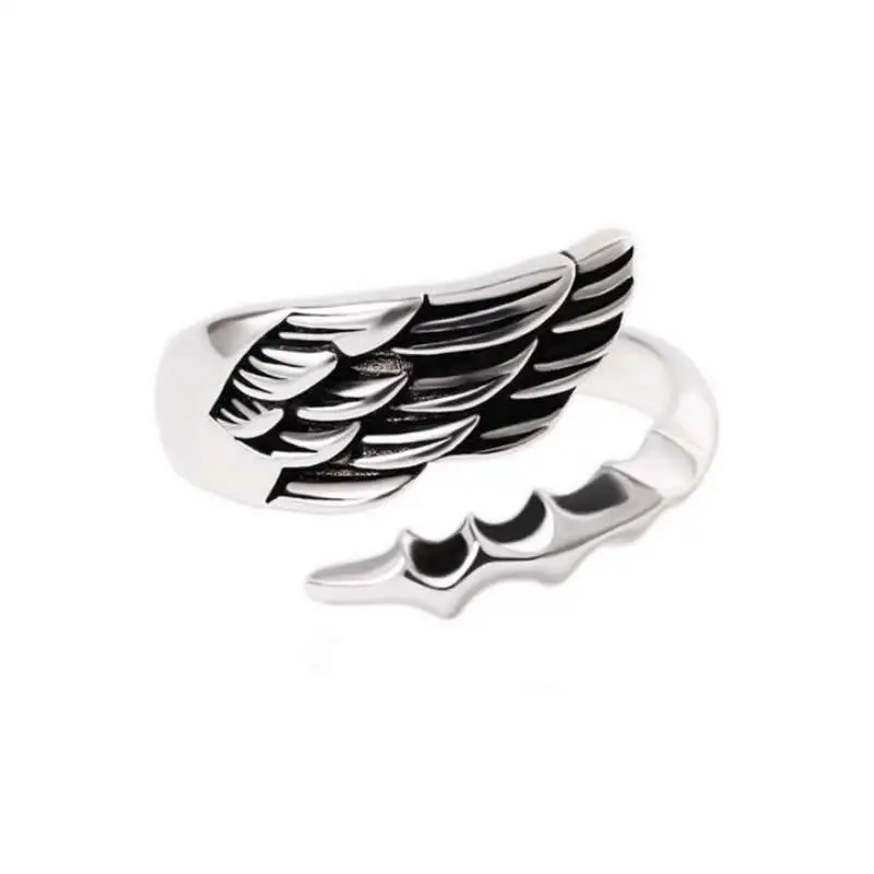 S925 Sterling Silver Chinoise Open Ring