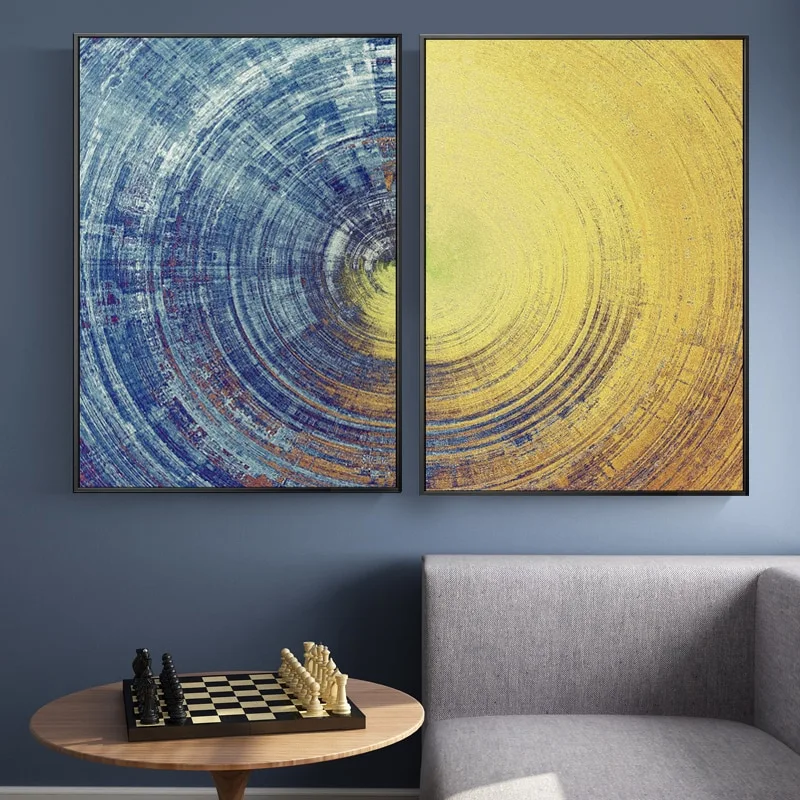 Circle abstract decorative painting