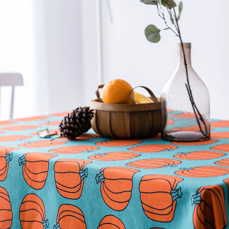 Household long round table cloth