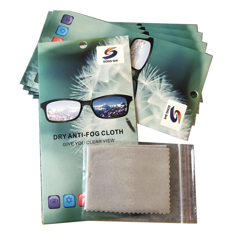 High quality suede anti fog glasses cloth