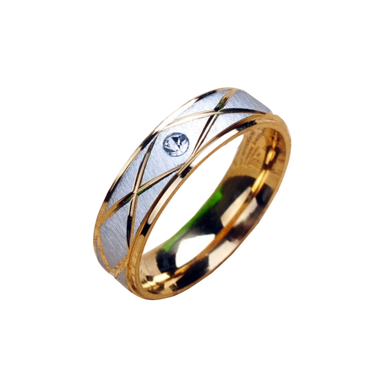 Personalized pattern men's ring