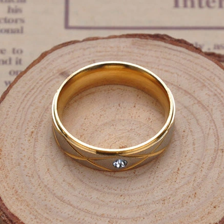 Personalized pattern men's ring