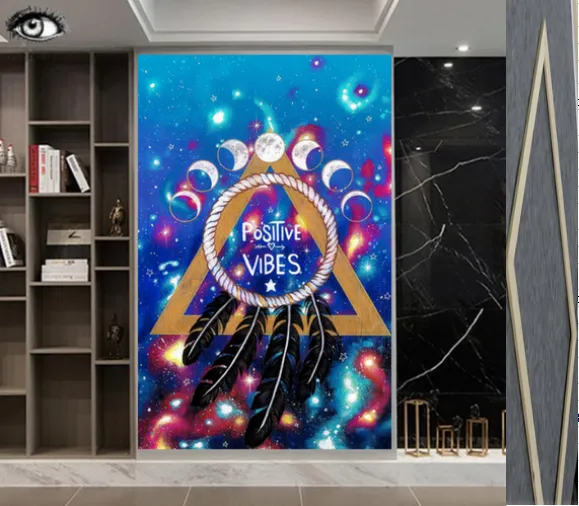 Die Galaxie - Wandbild
