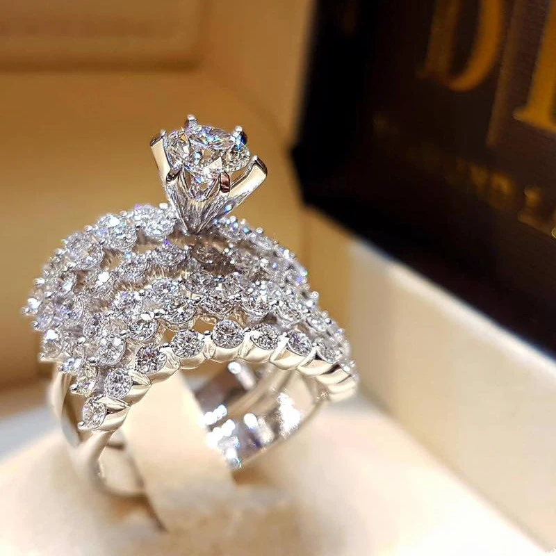 Starry Micro Set Diamond Ring