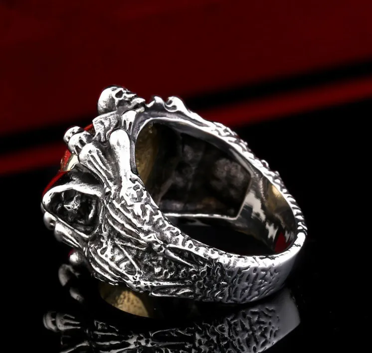 Gold Pentagram Ring