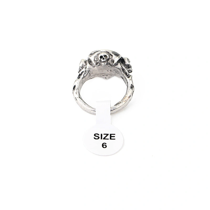 Pirates of The Caribbean Captain Jack Death Sparrow Skull Ring