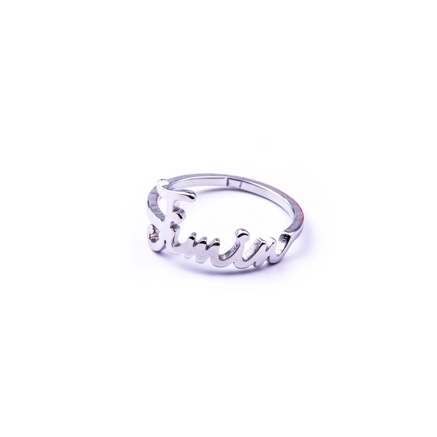 New KPOP Bangtan Boys JUNG KOOK JIMIN SUGA V Same Style Ring Lovers Couples Stainless Steel Ring Jewelry