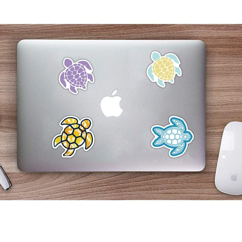 41 sea turtle doodle stickers