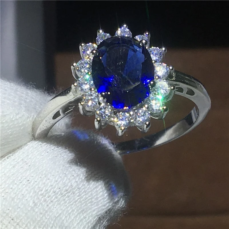 Fashion Diamond Zircon Lady Ring