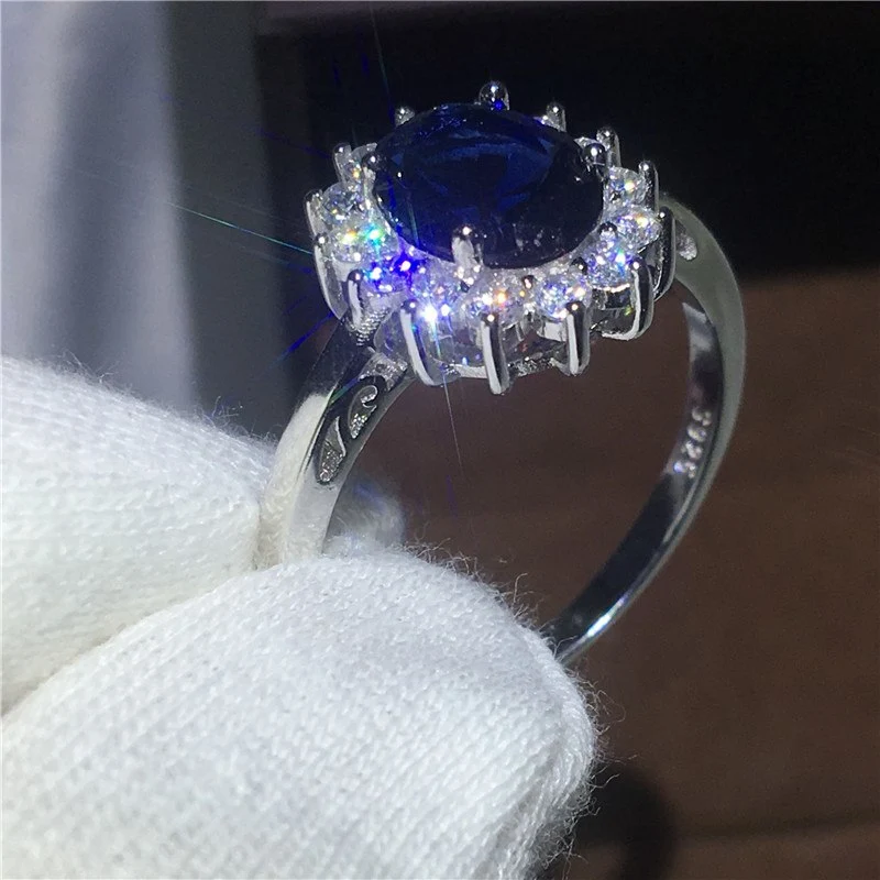 Fashion Diamond Zircon Lady Ring